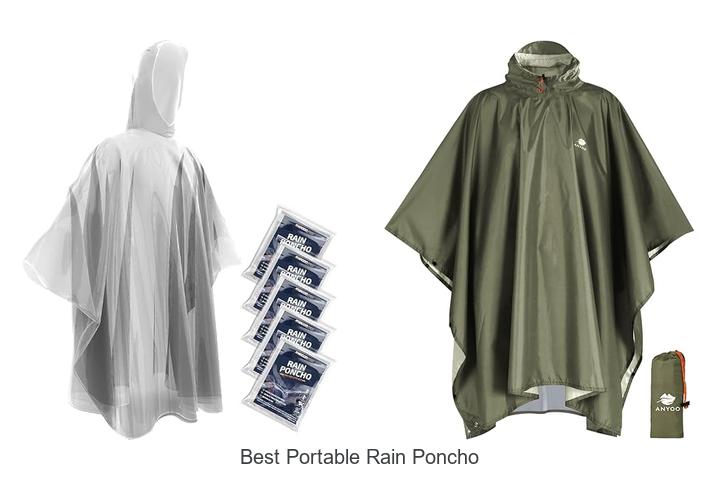 best portable rain poncho