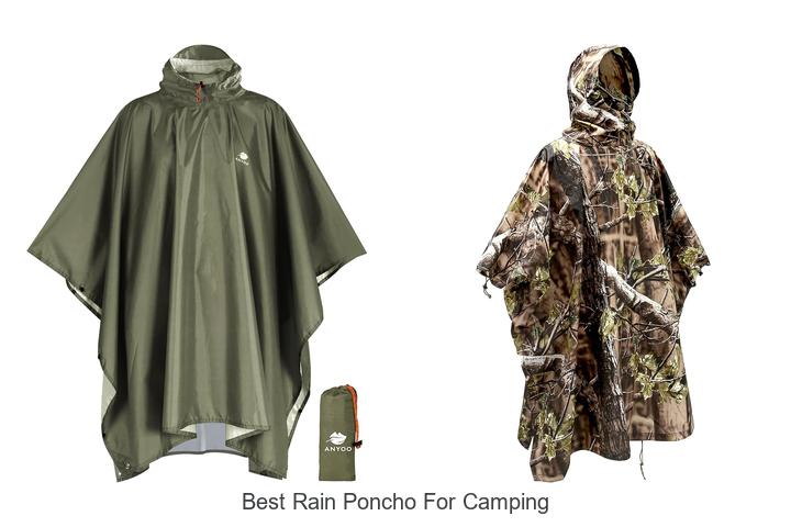 best rain poncho for camping