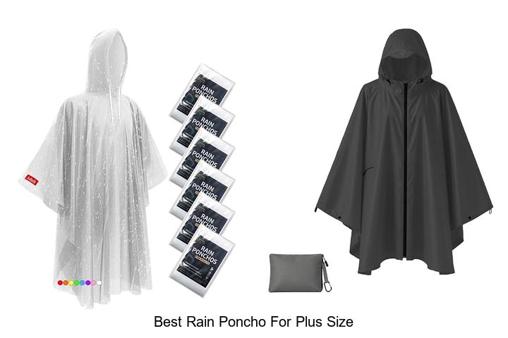 best rain poncho for plus size