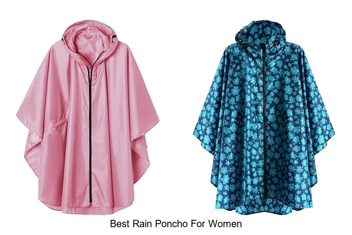 best rain poncho for women