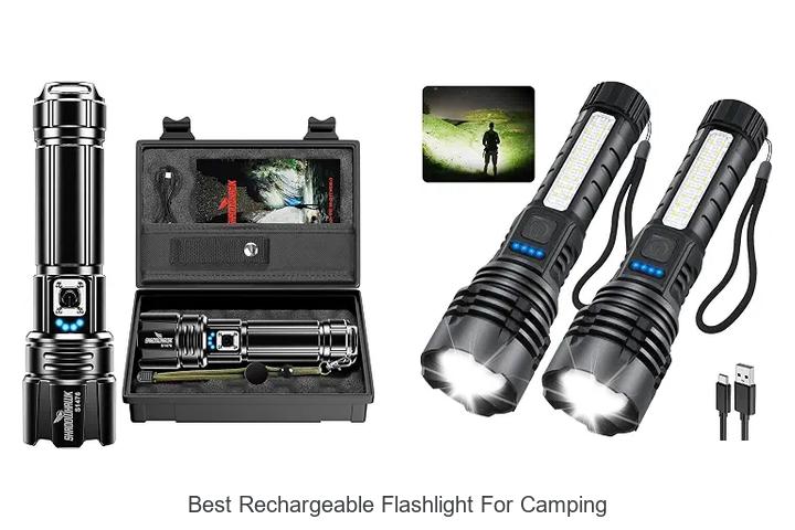 best rechargeable flashlight for camping