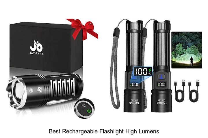best rechargeable flashlight high lumens