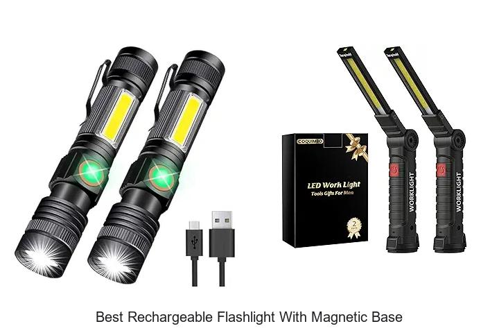 best rechargeable flashlight with magnetic base