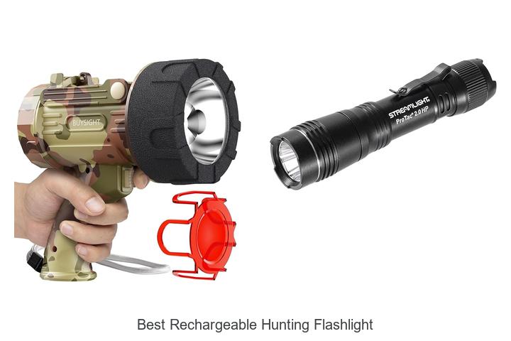 best rechargeable hunting flashlight