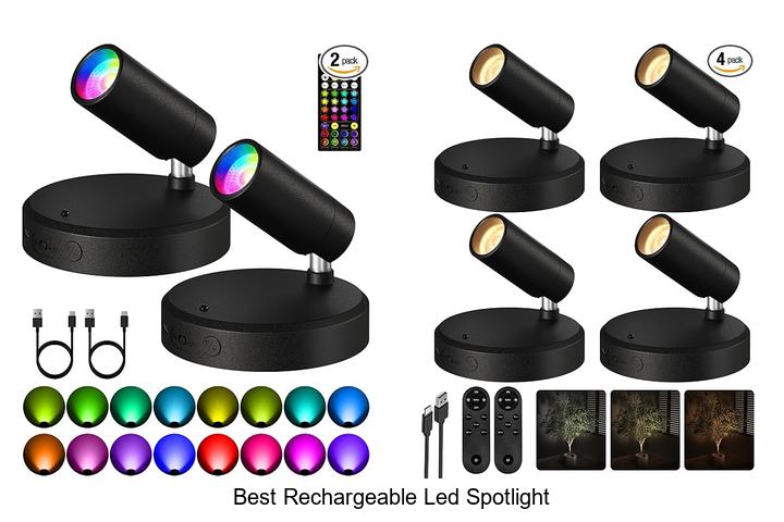 best rechargeable led spotlight