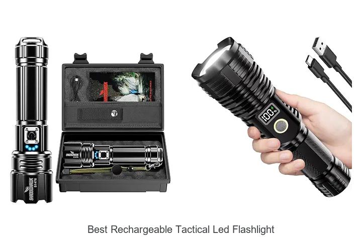 best rechargeable tactical led flashlight