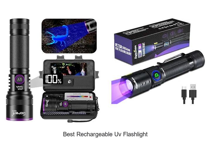 best rechargeable uv flashlight