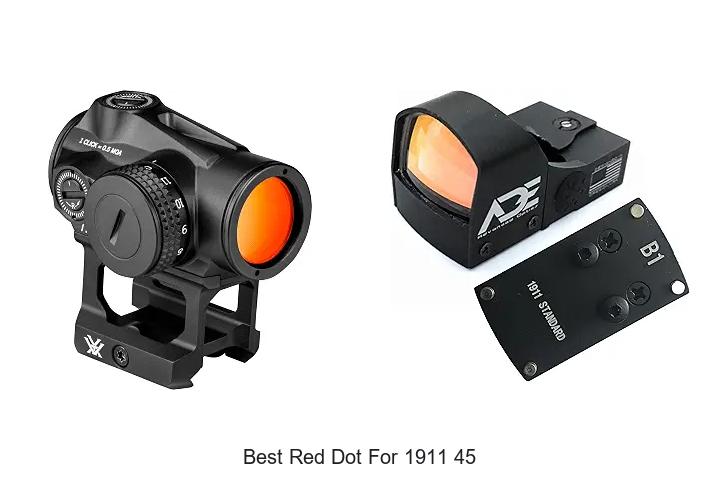 best red dot for 1911 45