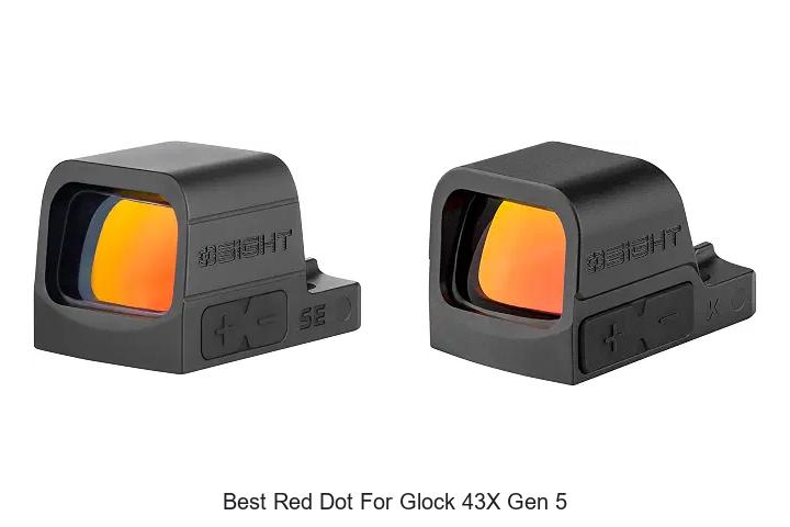 best red dot for glock 43x gen 5