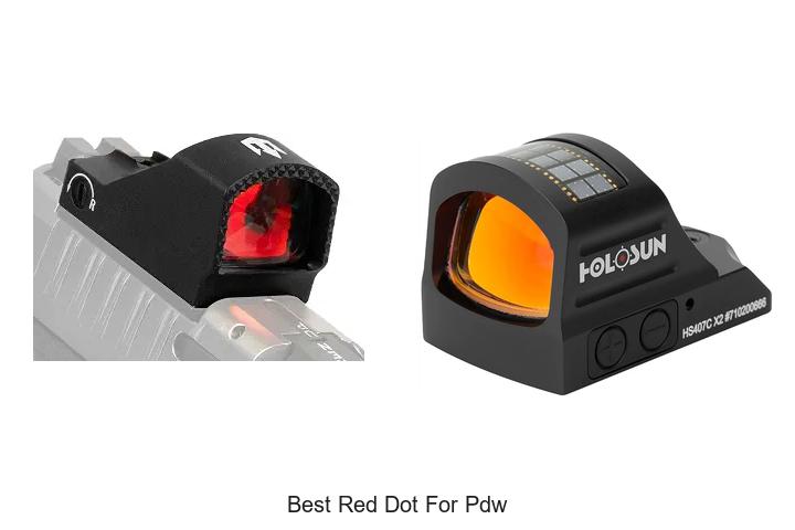 best red dot for pdw