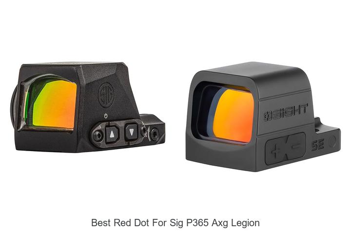 best red dot for sig p365 axg legion
