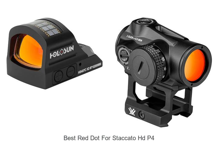best red dot for staccato hd p4
