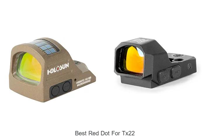 best red dot for tx22