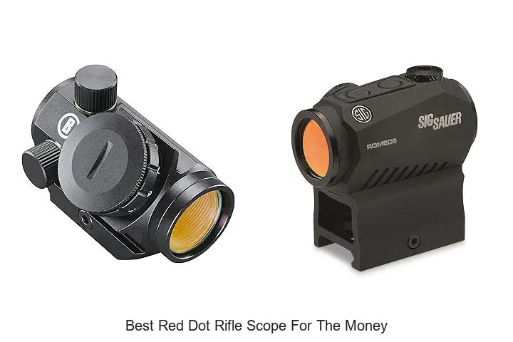 best red dot rifle scope for the money
