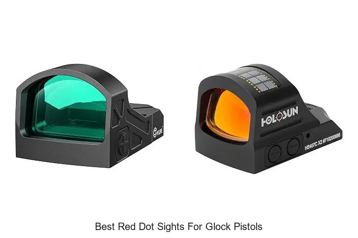 best red dot sights for glock pistols