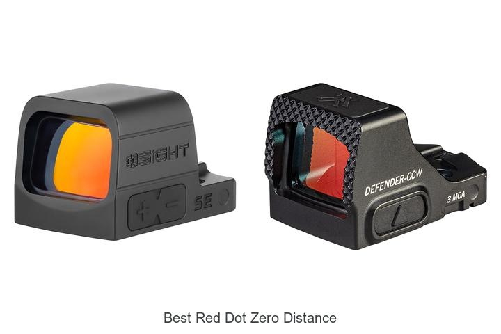 best red dot zero distance