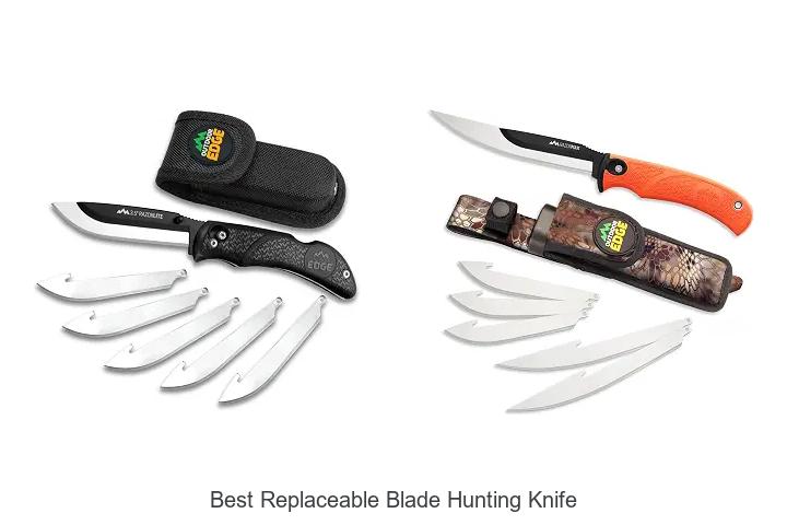 best replaceable blade hunting knife