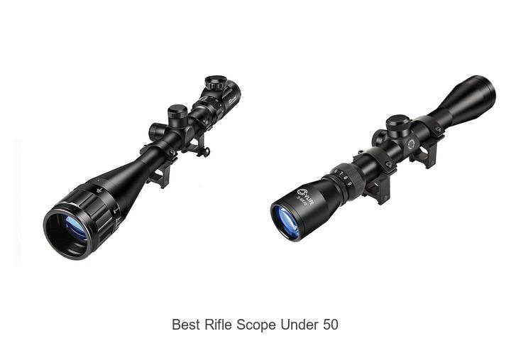 best rifle scope under 50
