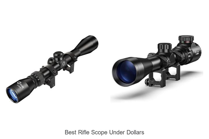 best rifle scope under dollars