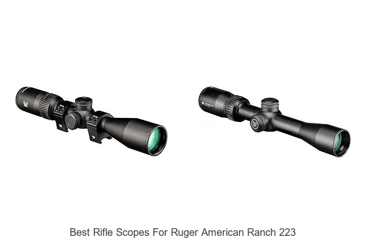 best rifle scopes for ruger american ranch 223