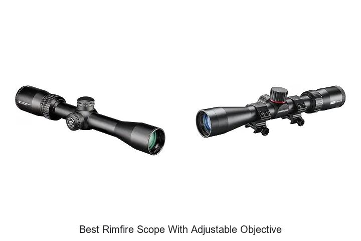 best rimfire scope with adjustable objective