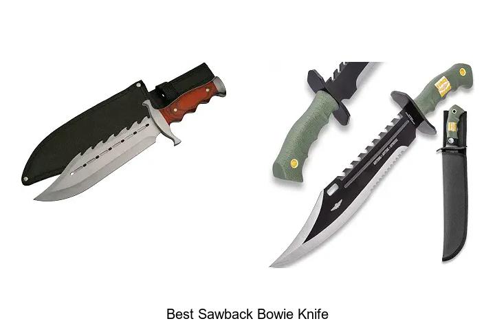 best sawback bowie knife