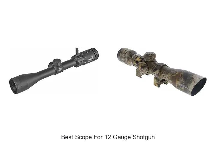 best scope for 12 gauge shotgun