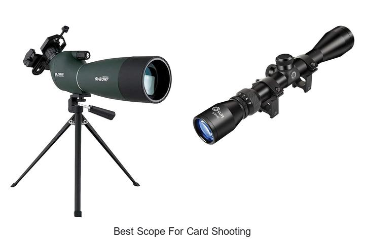 best scope for card shooting