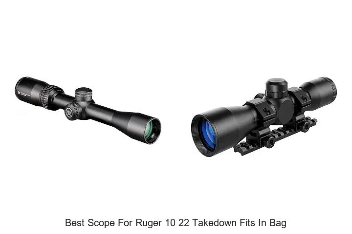 best scope for ruger 10 22 takedown fits in bag