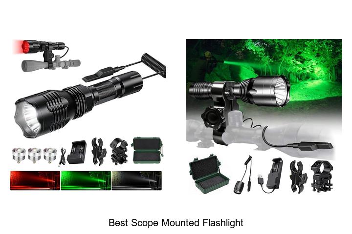 best scope mounted flashlight