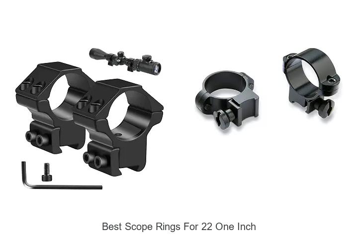 best scope rings for 22 one inch