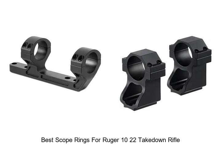 best scope rings for ruger 10 22 takedown rifle