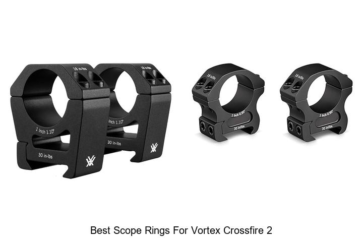 best scope rings for vortex crossfire 2