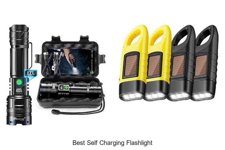 best self charging flashlight