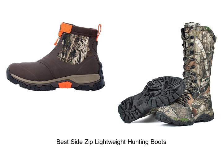 best side zip lightweight hunting boots