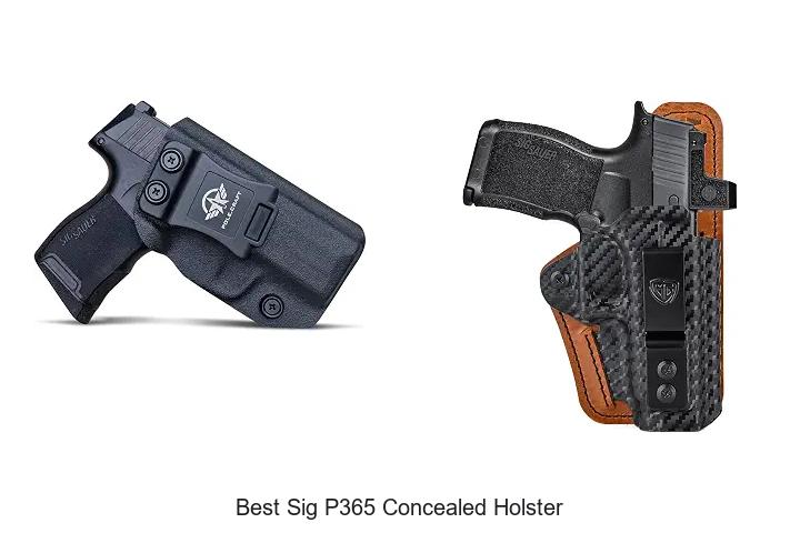 best sig p365 concealed holster