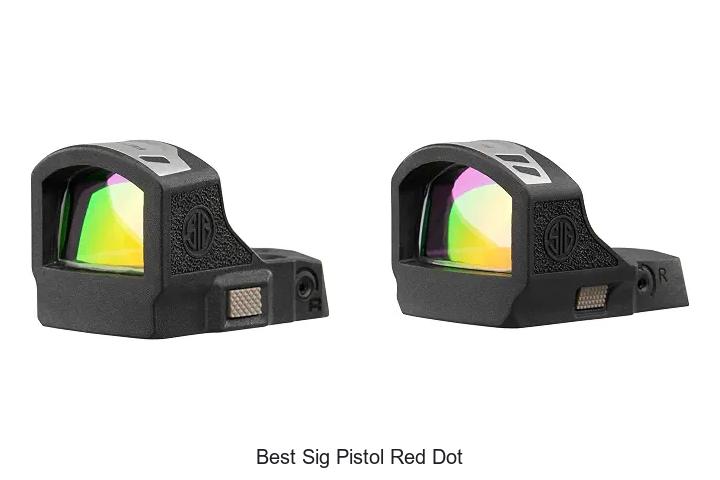 best sig pistol red dot