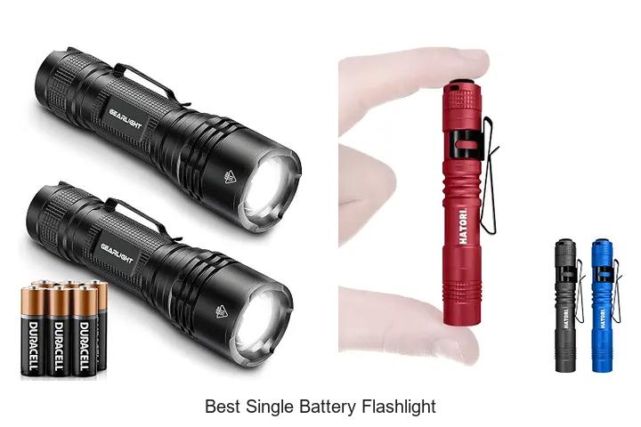 best single battery flashlight