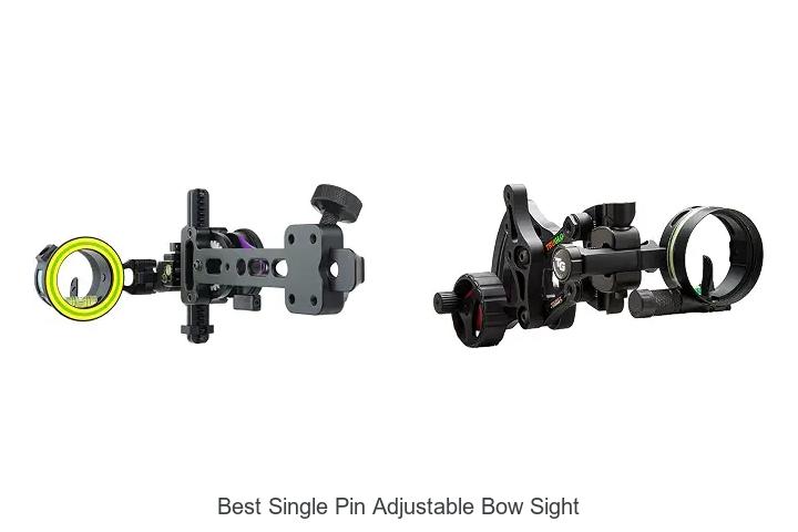 best single pin adjustable bow sight
