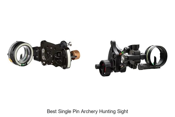 best single pin archery hunting sight