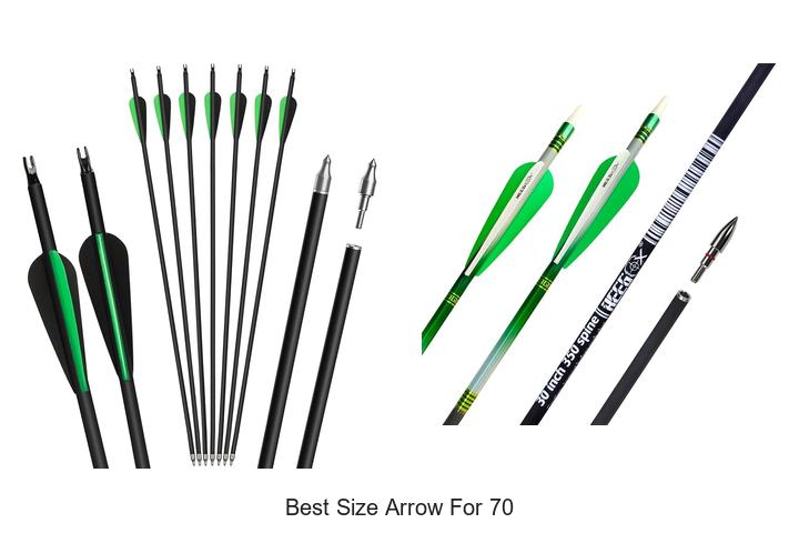 best size arrow for 70