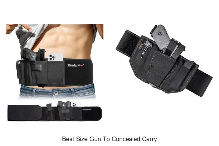 best size gun to concealed carry