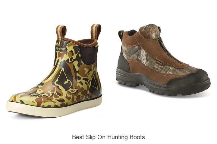 best slip on hunting boots