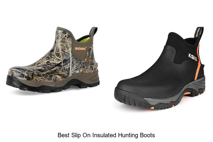 best slip on insulated hunting boots