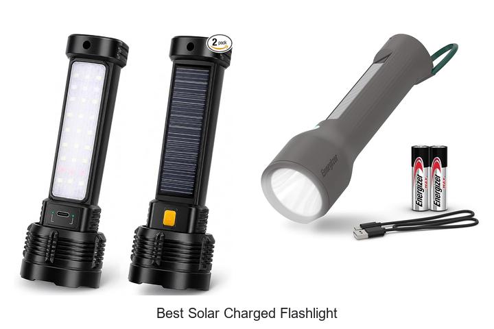 best solar charged flashlight
