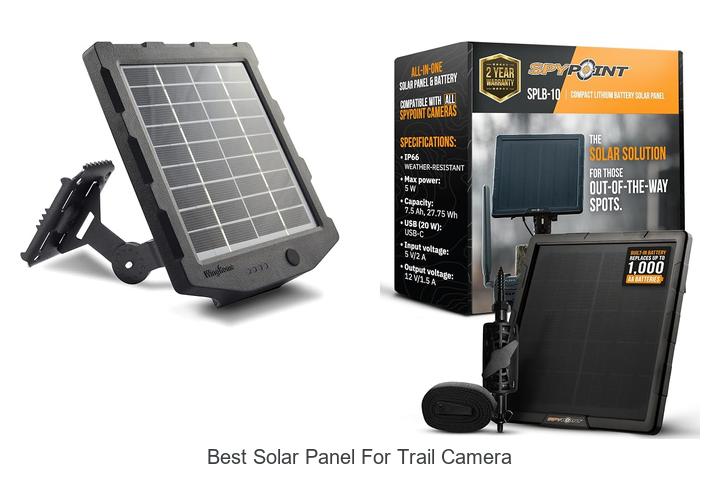 best solar panel for trail camera