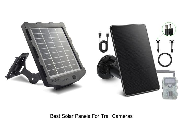 best solar panels for trail cameras