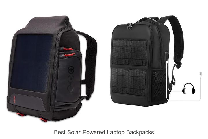 best solar powered laptop backpacks