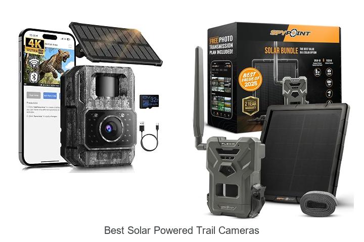 best solar powered trail cameras