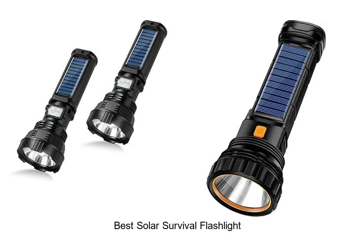 best solar survival flashlight